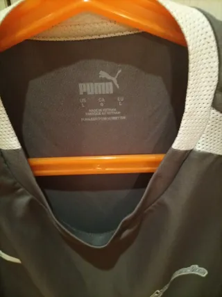 Camiseta deportiva Puma Talla L gris