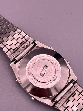 Seiko A159-4000 LCD Vintage Alarma Crono