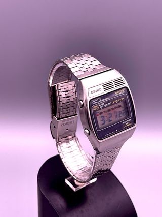Seiko A159-4000 LCD Vintage Alarma Crono