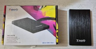 Box USB 3.1 disk SATA 2.5 metal black