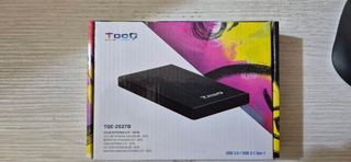 Box USB 3.1 disk SATA 2.5 metal black