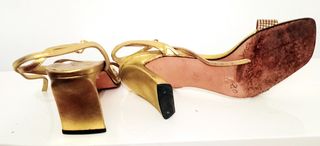 Sandalias Sacha London Doradas Talla 10