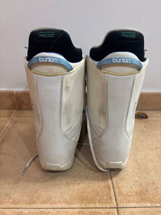 Botas de Snowboard Burton Blancas y Azules