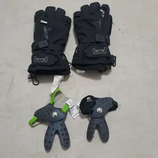 Guanti sci Level tg. 7/S con protezioni.