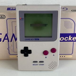 [ RARE ] Nintendo Game Boy Pocket Off White