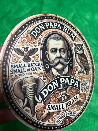 Targa Metallo Don Papa Rum