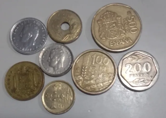 Lote monedas Rey Juan Carlos I