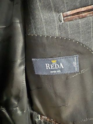 Traje lana gris Raya Diplomática REDA talla (48)