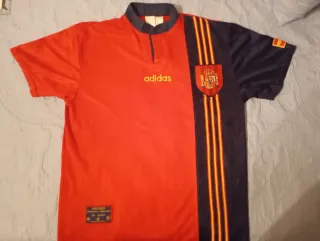 Camiseta Fútbol Adidas España Eurocopa 1996