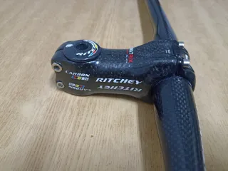 Lote nuevo carbono ritchey wcs manillar y potencia