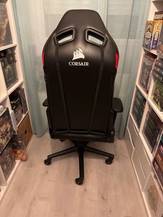 Silla Gaming Corsair T2 Road Warrior Negra/Roja