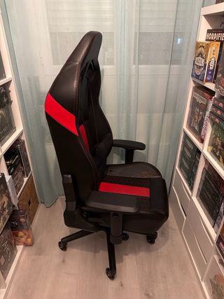 Silla Gaming Corsair T2 Road Warrior Negra/Roja