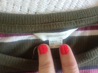 Jersey Springfield rayas mujer