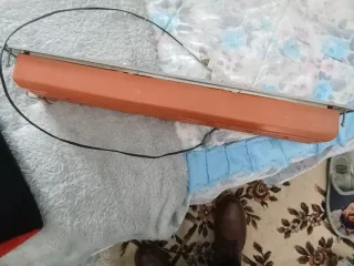 Radio Reloj Cabecero de Cama Vintage Marrón