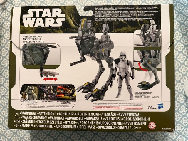 Star Wars Assault Walker e Stormtrooper