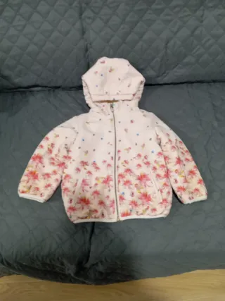 Chaqueta niña estampado floral para 3 años