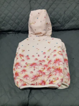 Chaqueta niña estampado floral para 3 años