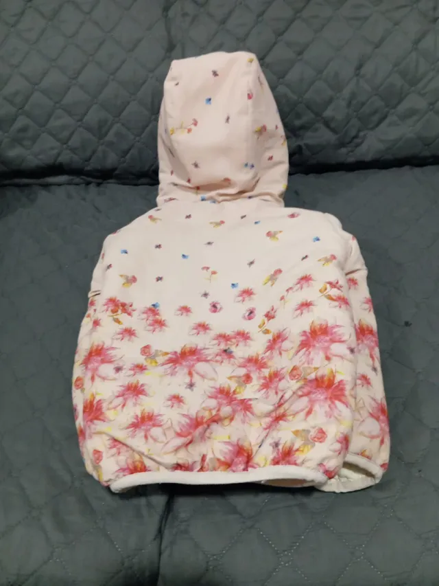 Chaqueta niña estampado floral para 3 años