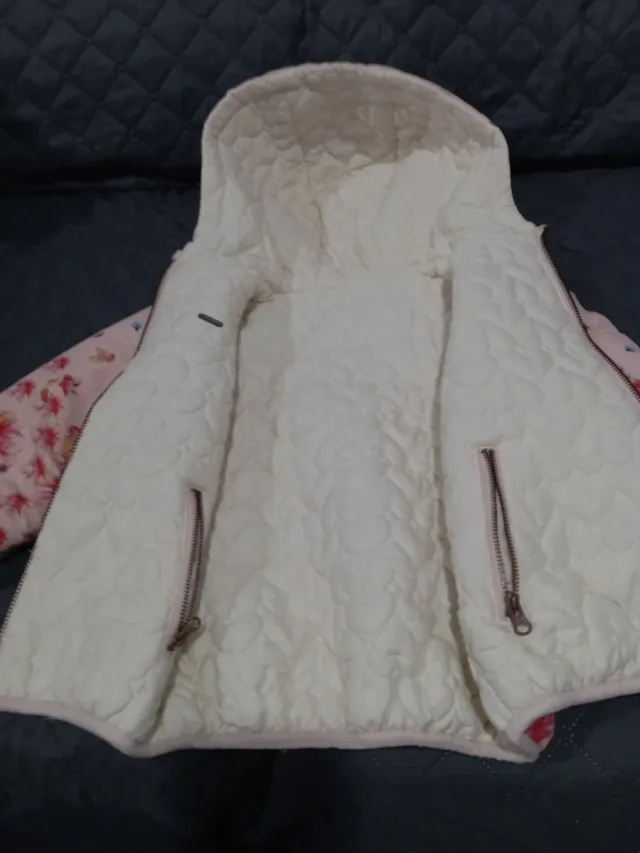 Chaqueta niña estampado floral para 3 años