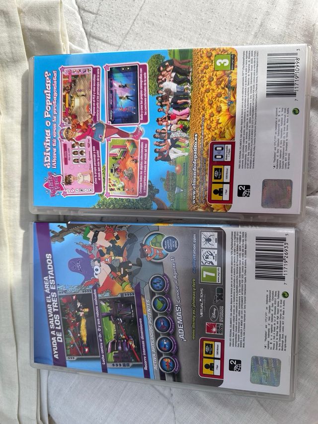 Videojuego PSP Phineas y Ferb 2ª Dimensión