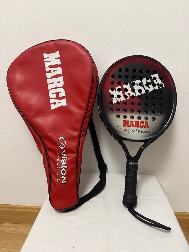 Pala de pádel VISION MARCA con funda