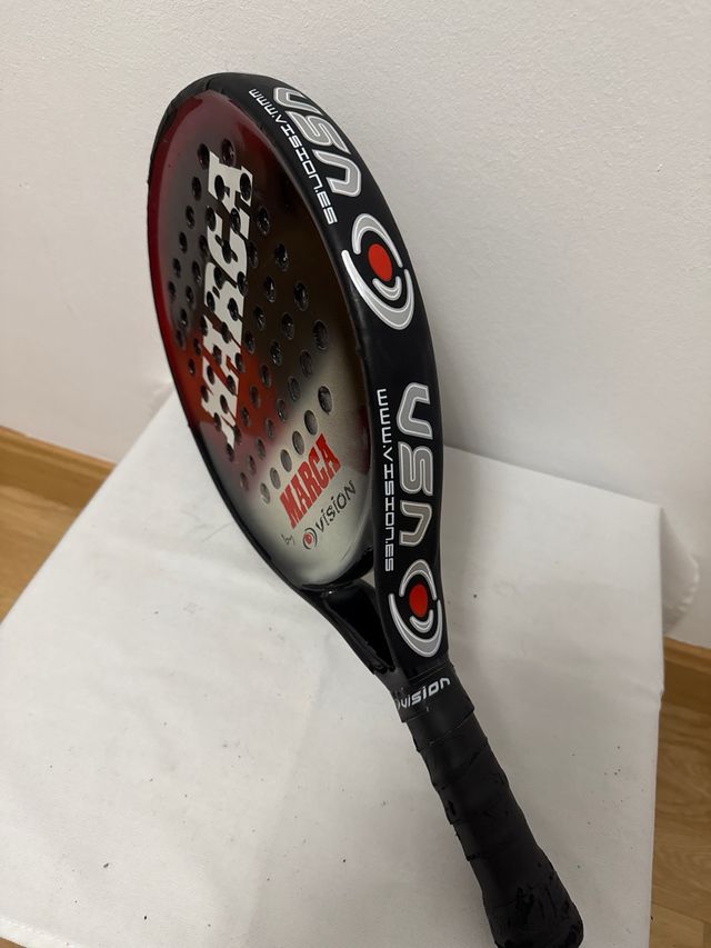 Pala de pádel VISION MARCA con funda