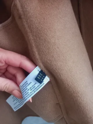 Massimo Dutti cappotto lana beige