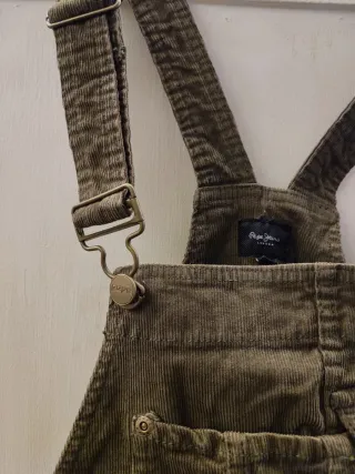 Salopette Pepe Jeans verde oliva