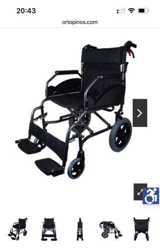 Andadores, silla de rueda plegable