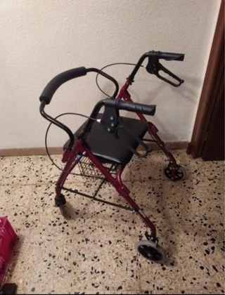 Andadores, silla de rueda plegable
