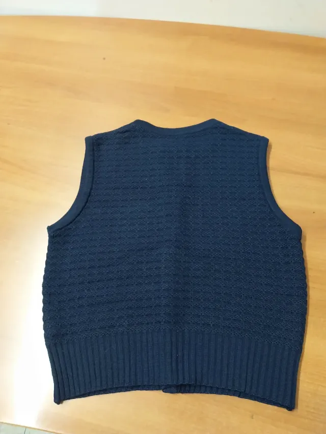 Jersey Biba sin mangas azul Talla M