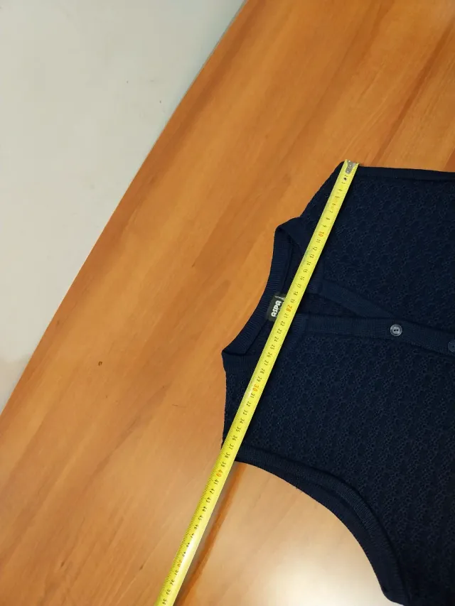 Jersey Biba sin mangas azul Talla M