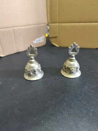 Lote 2 campanillas antiguas