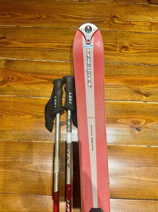 Conjunto esquís mujer Stockli con fijaciones