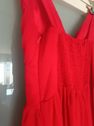 Vestido Rojo Largo Fiesta