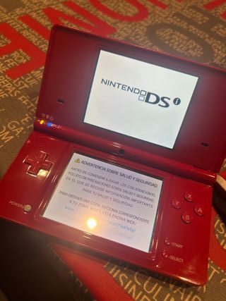 Nintendo DS Roja + Super Mario Bros.