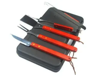 Kit per barbecue 18 pezzi