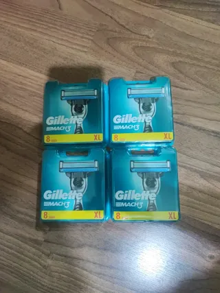 32 RECAMBIOS GILLETE MACH3 XL