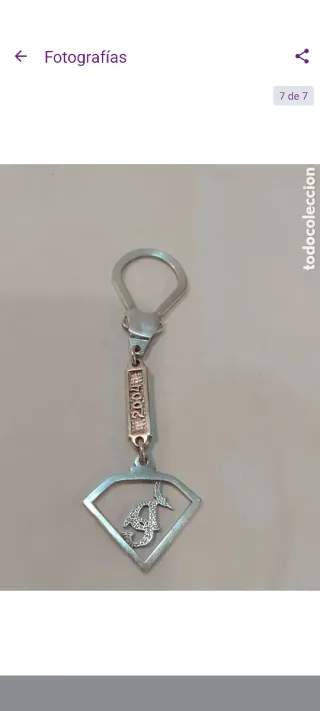 Llavero Dolce & Gabbana Plata de Ley 25 aniversari
