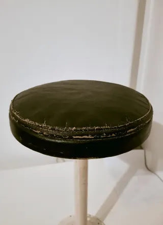 Sgabello da dentista anni '40