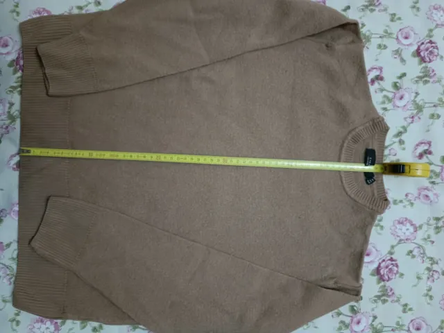 Jersey Zara punto camel