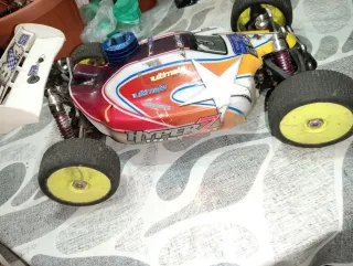 Coche RC Nitro 1/8 Buggy carburado arranca muy bie