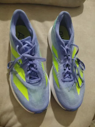 Zapatillas Adidas Running Hombre lila/Verde