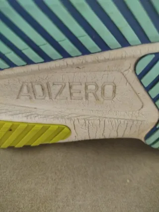 Zapatillas Adidas Running Hombre lila/Verde