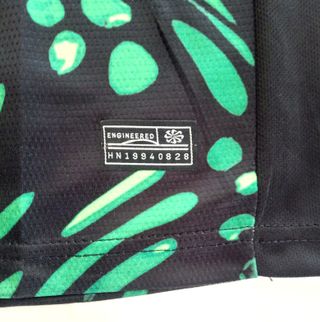 Camiseta Nike Fútbol XL Negra y Verde