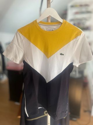 Camiseta Lacoste Color Block