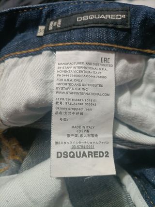 Vaqueros Dsquared2 Mujer Talla M