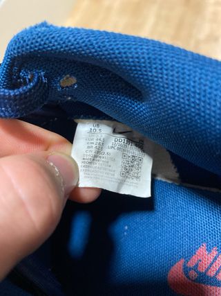 Nike Dunk Low Azul y Blanco