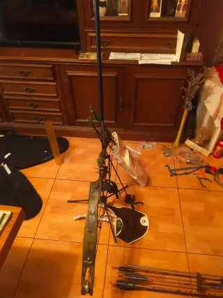 Arco de poleas para caza y competición