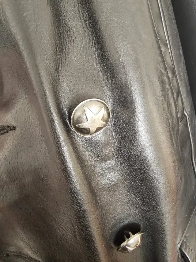 Abrigo de Piel Schott USA Talla L